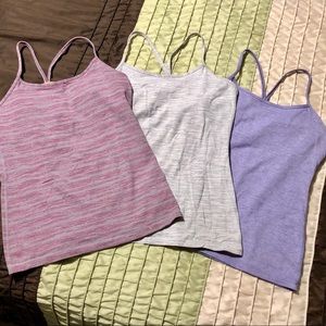 3 Lululemon Power Y Tanks
